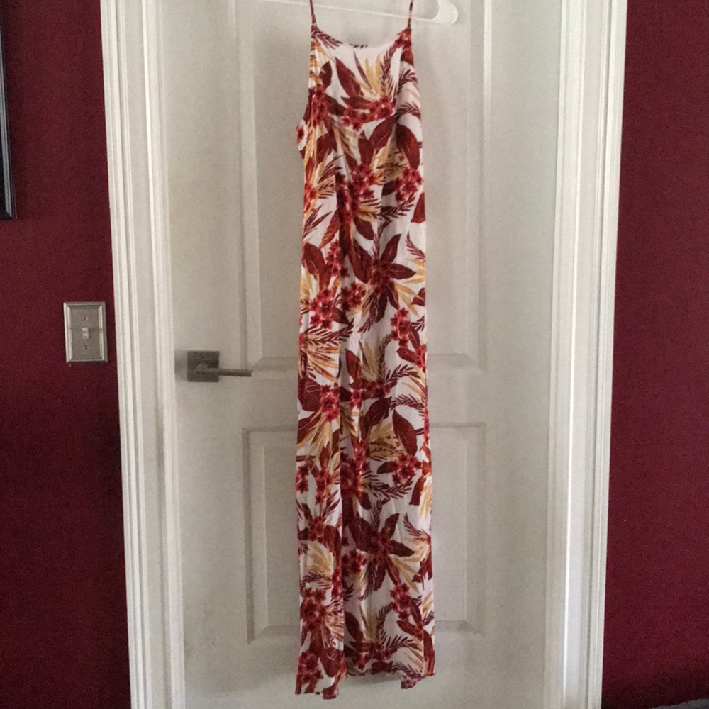 Floral Print Maxi Dress